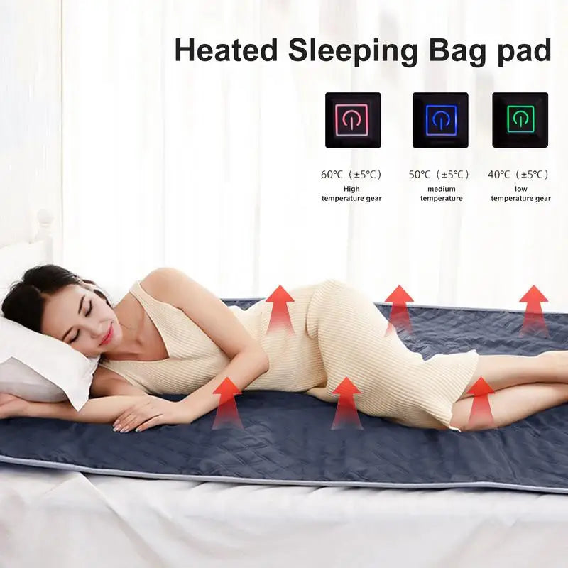 USB Heating Outdoor Sleeping Pad Insulation Thickened Mattress