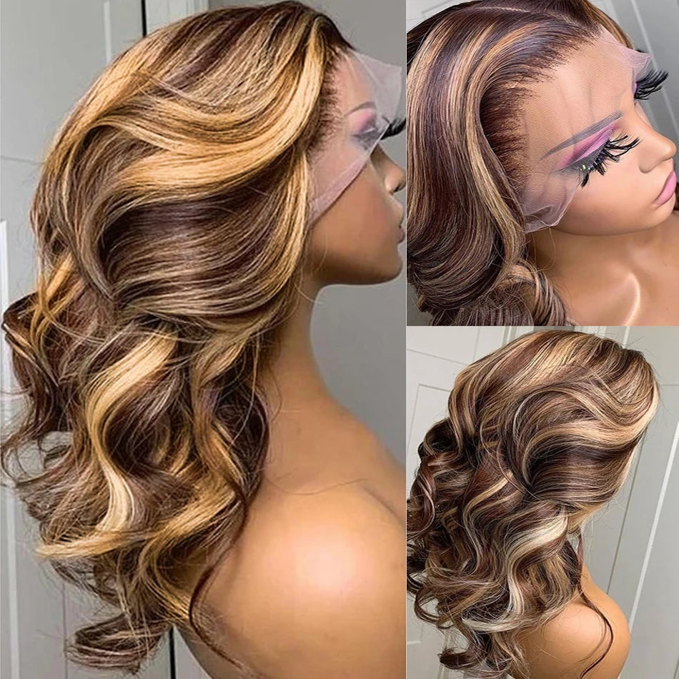 Highlight Wig, Human Hair