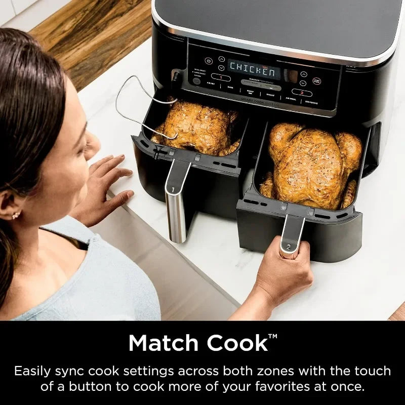10 Quart 6-in-1 DualZone Smart Air Fryer