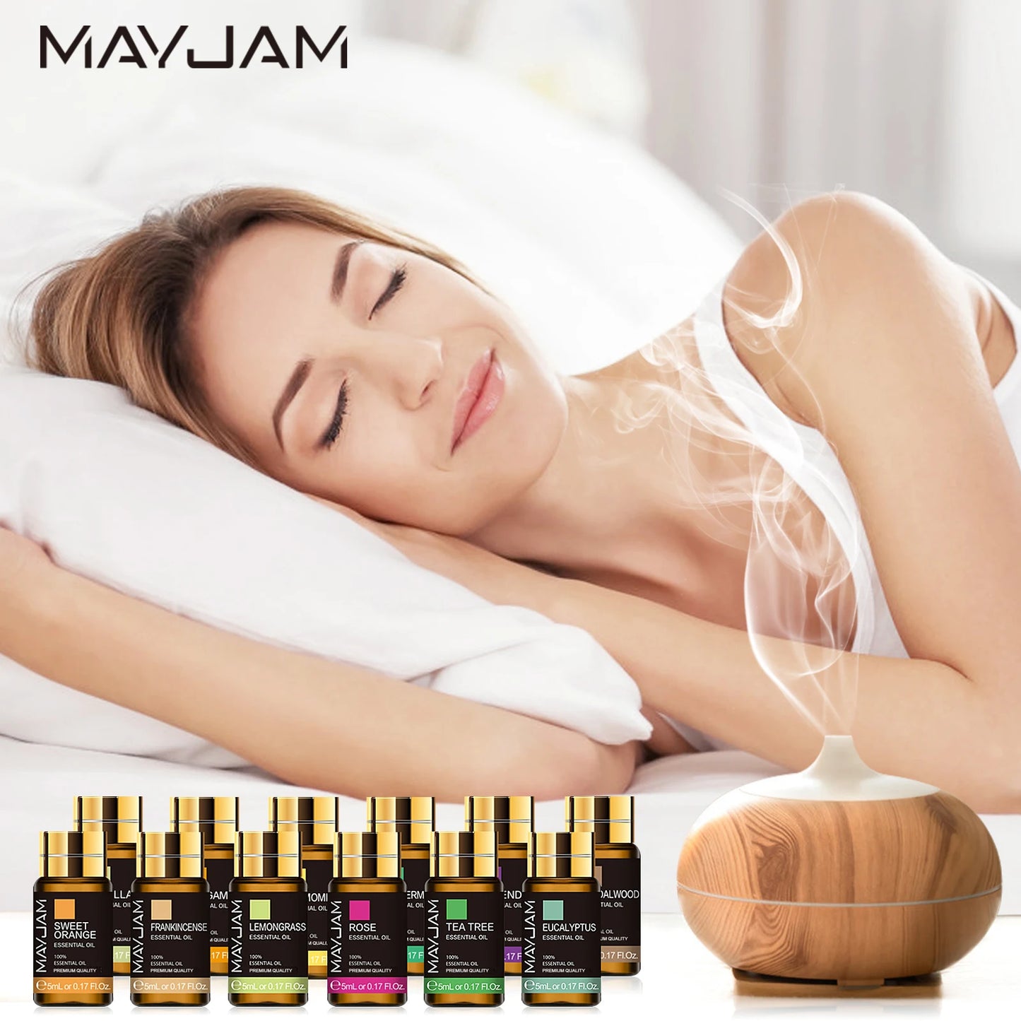 Gift Box Pure Natural Plant Essential Oils, 20-5ml