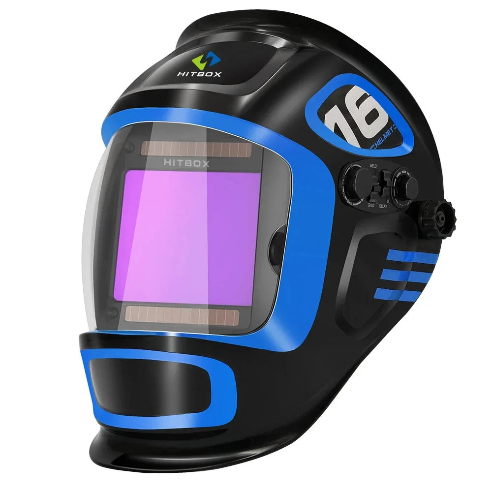 Welding Helmet Mask True Color Auto Fast Darkening Welding Helmet Super Large View Helmet.