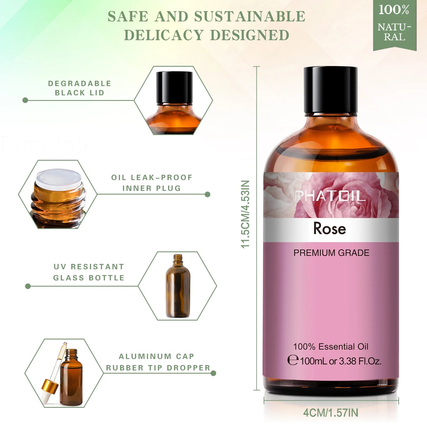 Pure Natural Essential Oils Humidifier Diffuser Aroma Oil