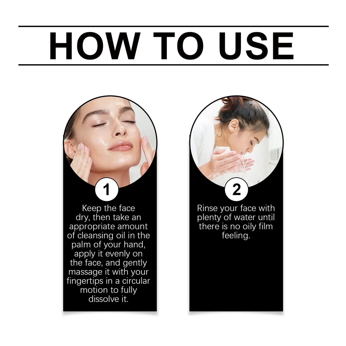 Makeup Removal Pore Cleansing Oil Moisturizing Facial Cleanser