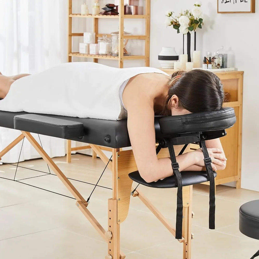 Portable massage table