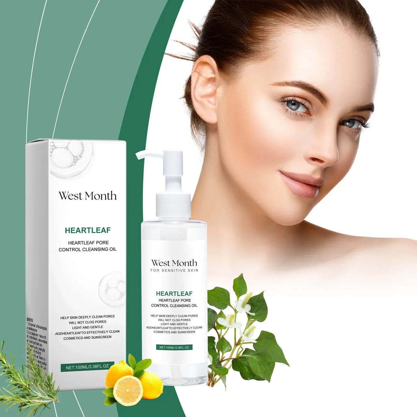 Makeup Removal Pore Cleansing Oil Moisturizing Facial Cleanser