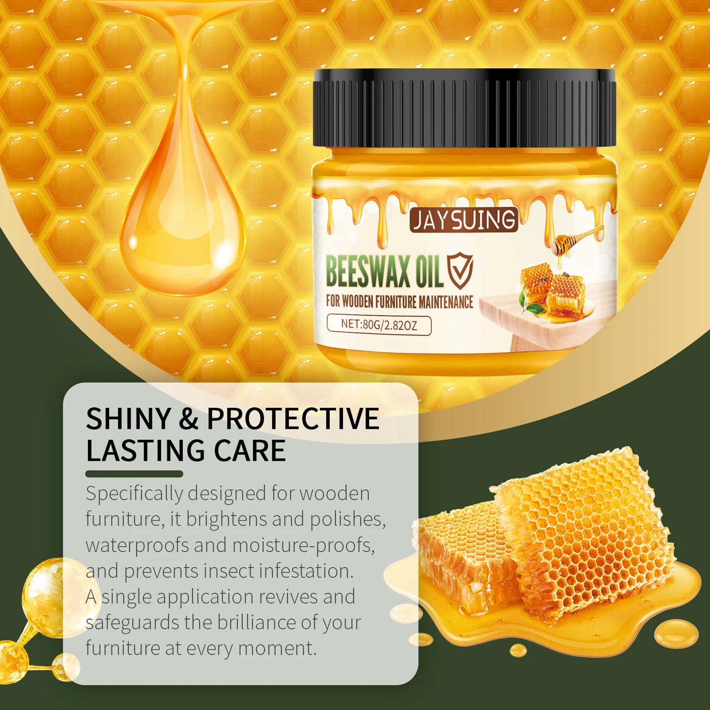 Beeswax Household Furniture Polish