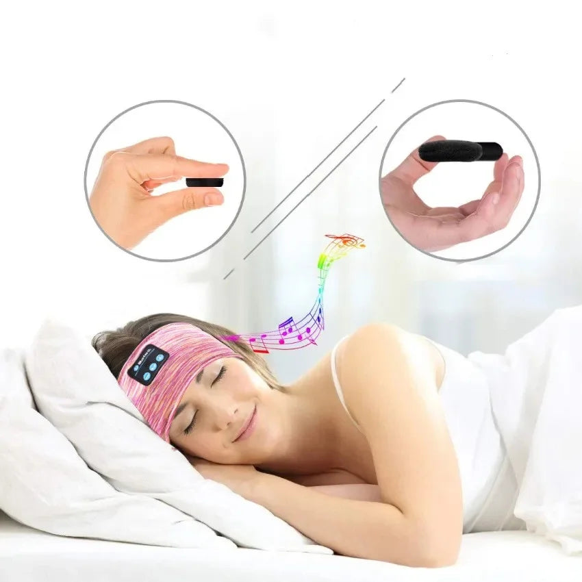Wireless Headphones Bluetooth Earphones Elastic Headset