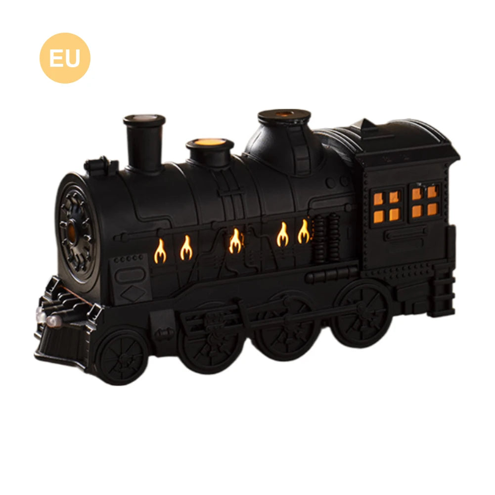 Mini Train Shape Essential Oil Diffuser with Light Cool Mist Air Humidifier