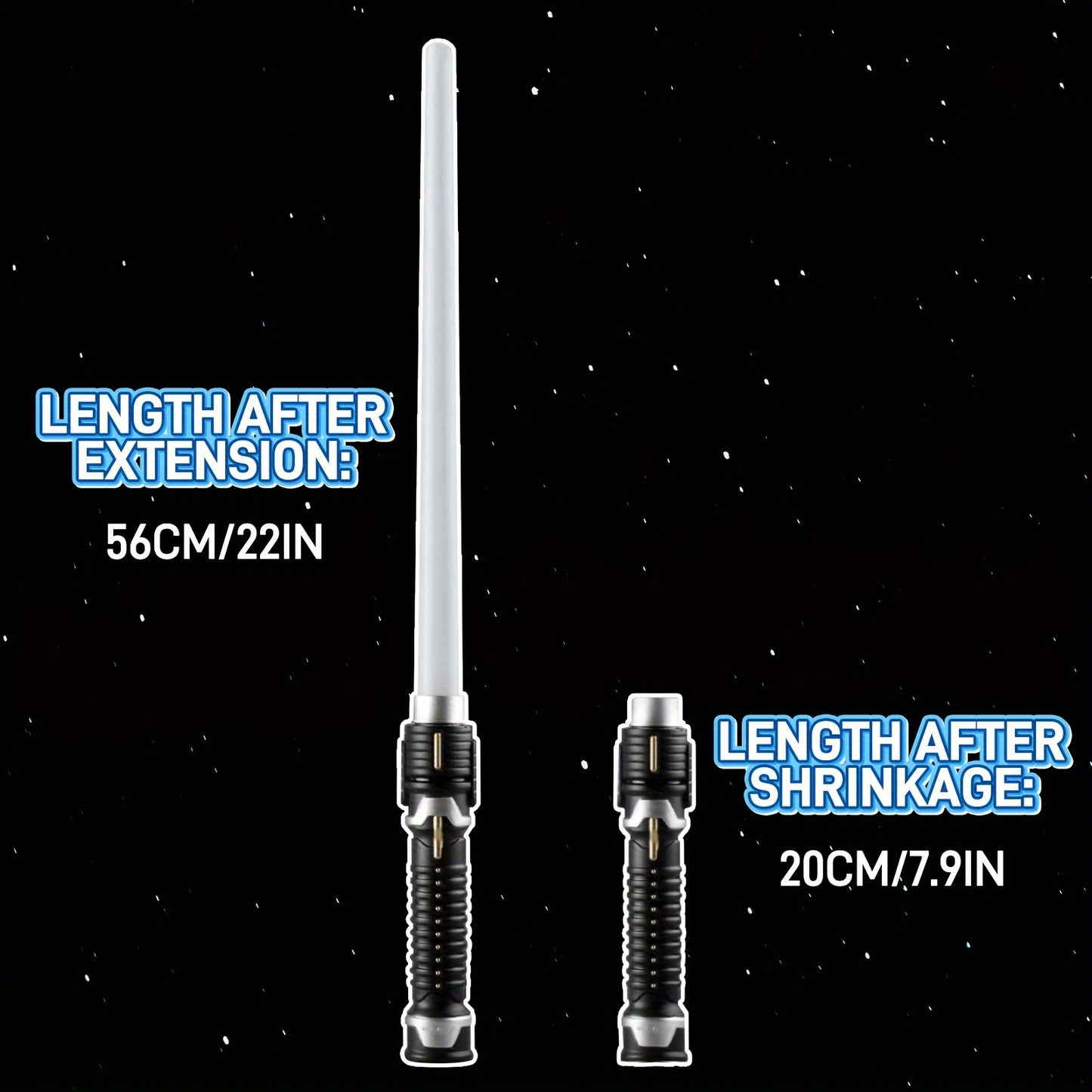 Set of Two-Color Design Children's Toy Lightsabers -