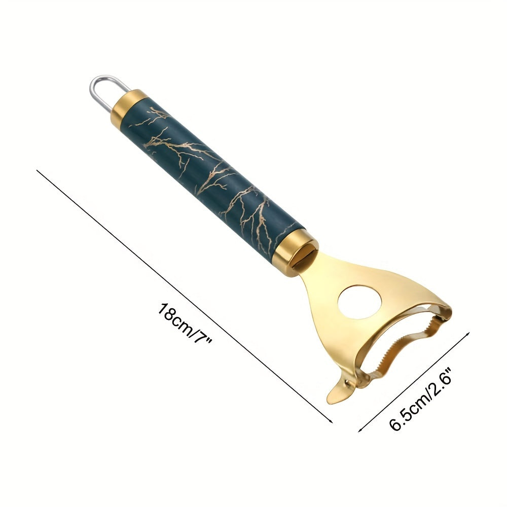 Stainless Steel Corn Cob Stripper - Quick & Easy Kernel Removal Tool.