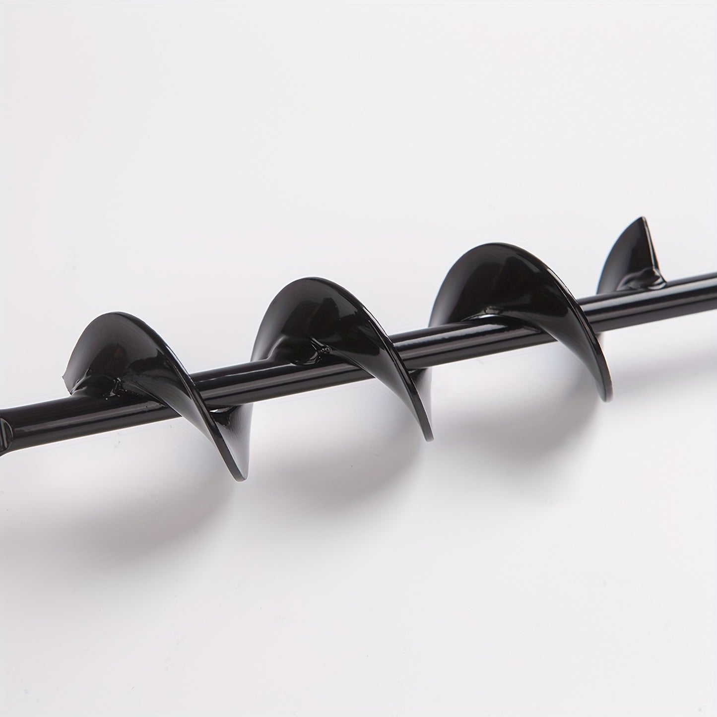 Auger Drill Bit Set for Planting - 1.6" & 3.5" Spiral Hole Punch, Bulb Planter Tool with Hex Drive