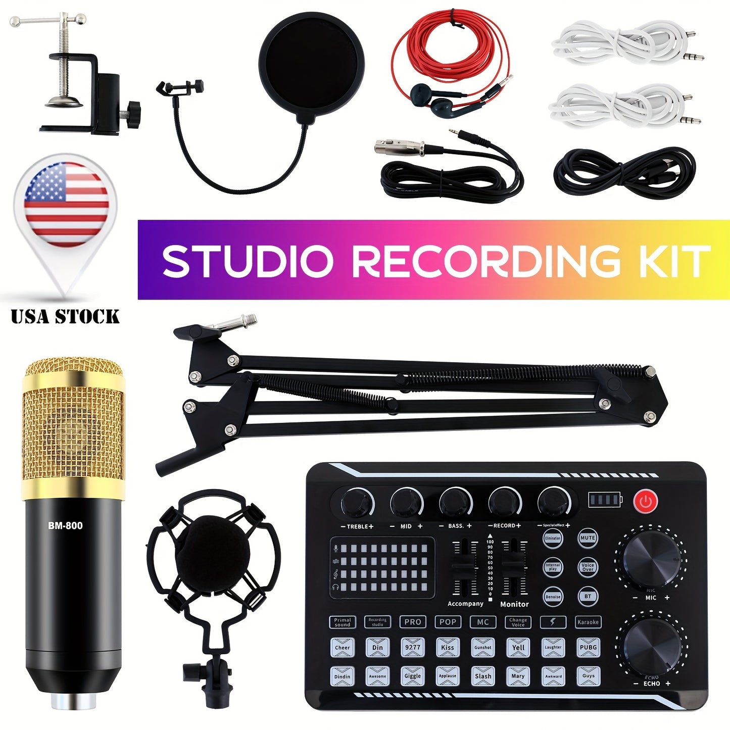 Complete Home Studio Recording Kit