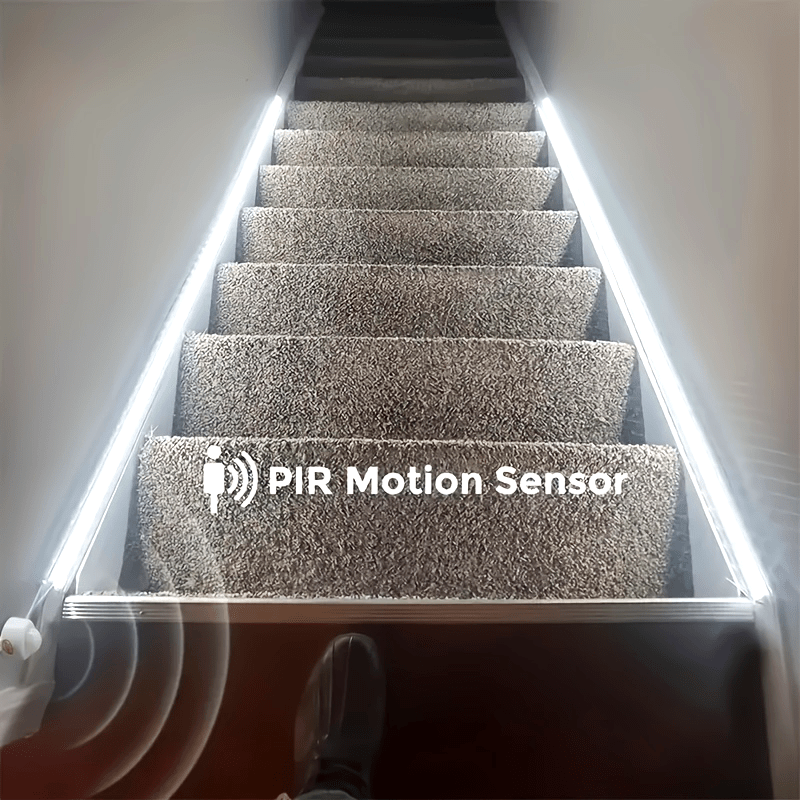 16.4ft Motion-Activated LED Strip Lights.