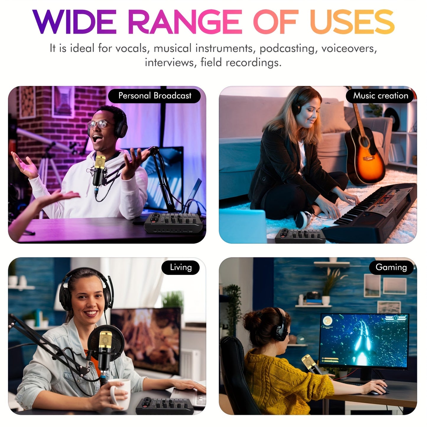 Complete Home Studio Recording Kit