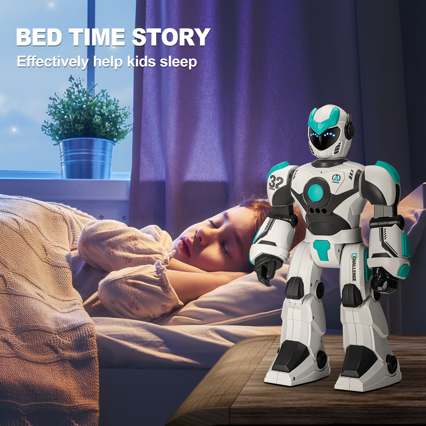 WiFi Signal Large Remote Voice Control Robot