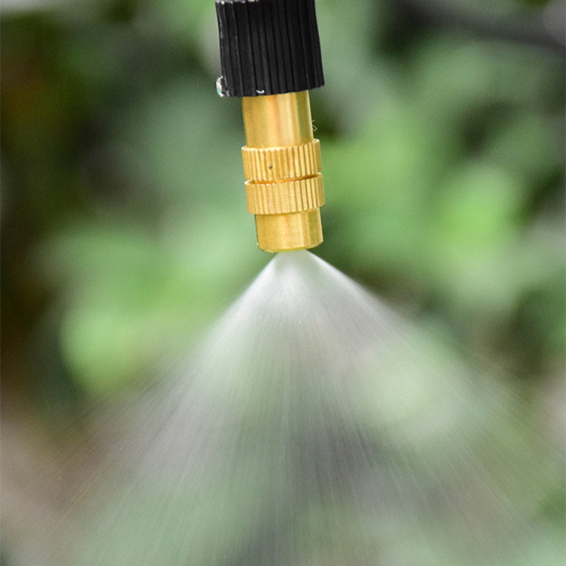 10pcs Automatic Plant Watering System with Atomizing Nozzles for Efficient Gardening
