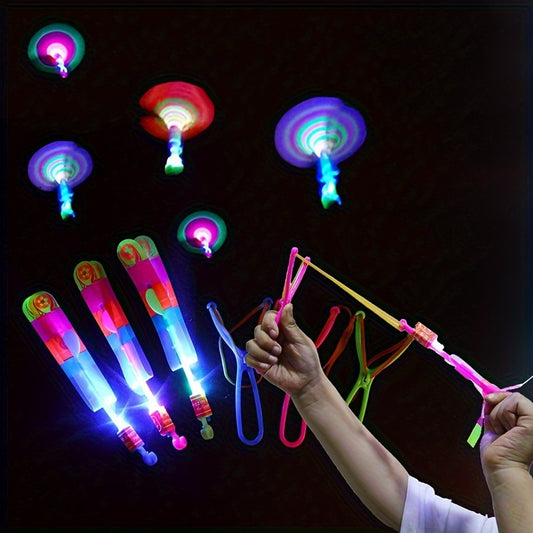 8PCS Luminous Flying Slingshot