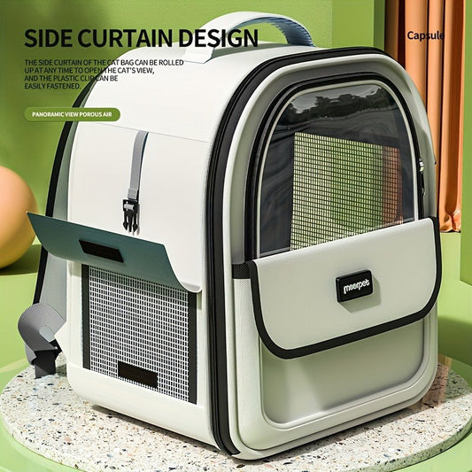 Large Capacity Breathable Pet Backpack