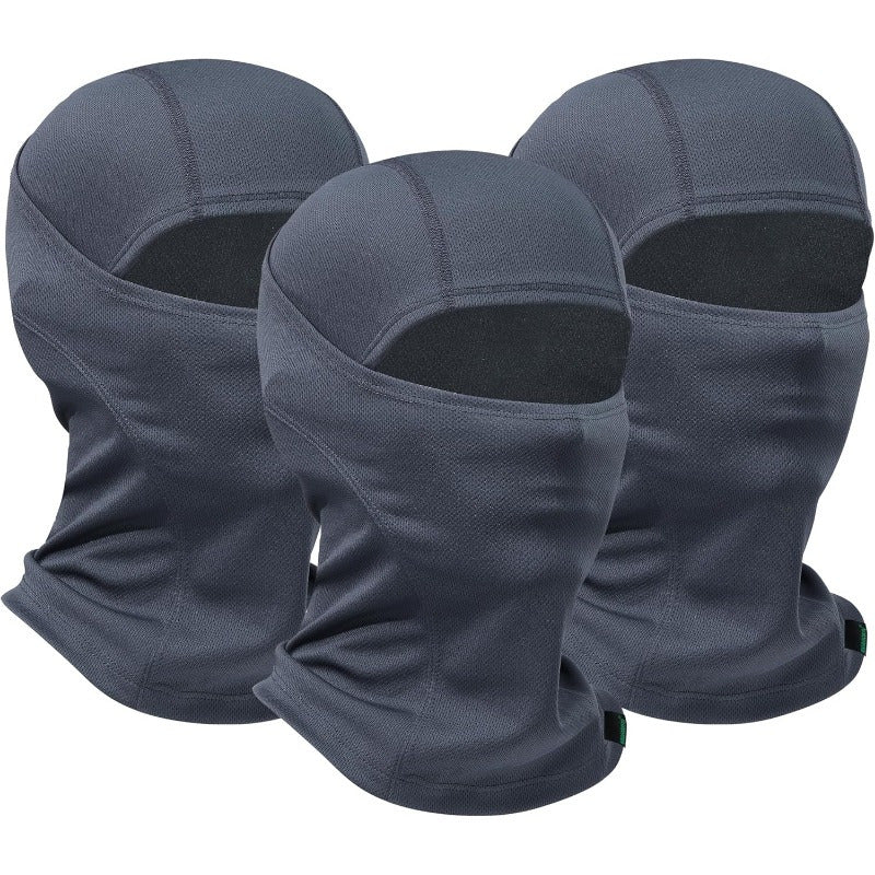 3 Pieces Breathable Full Face Balaclava Ski Mask.