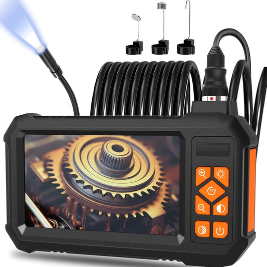 Borescope Camera With Light, Waterproof. With Light, 1080P HD Inspection Camera