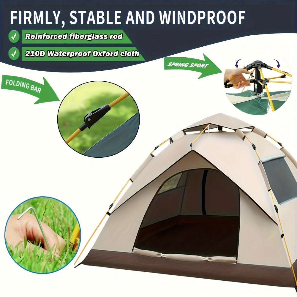 Fully Automatic And Easy To Build Outdoor Tent