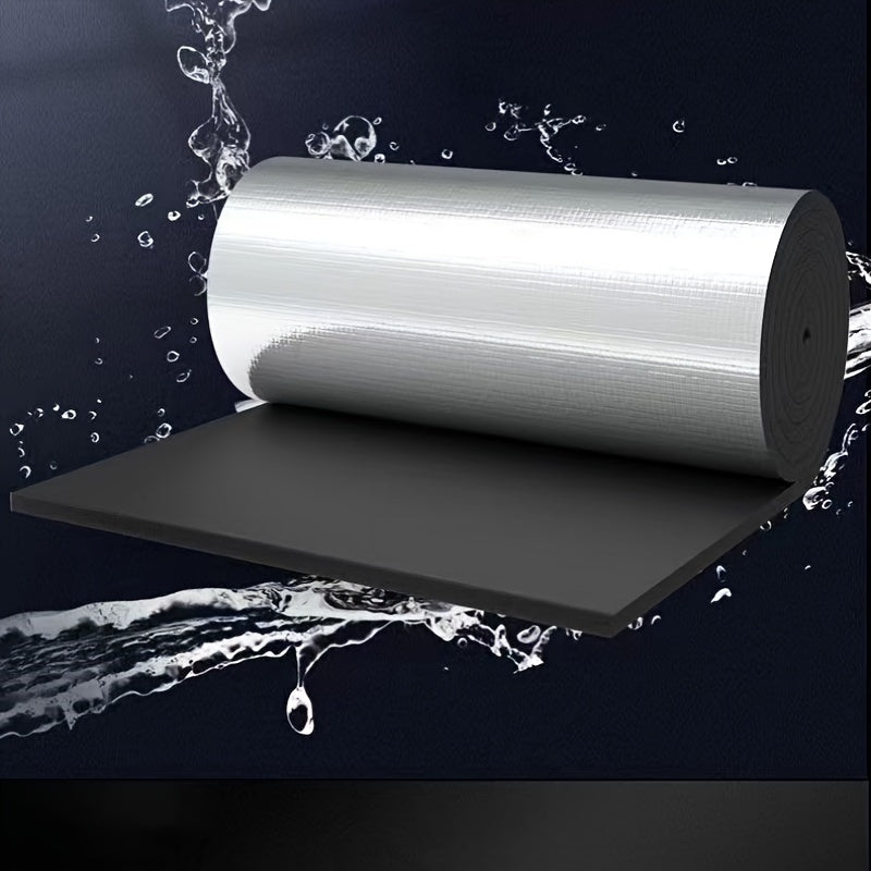 Energy-Saving, Self-Adhesive High-Density Insulation & Fireproofing Foil.