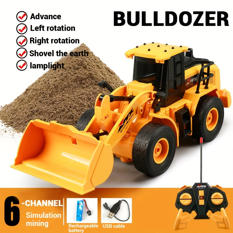 Alloy RC Bulldozer with Effects