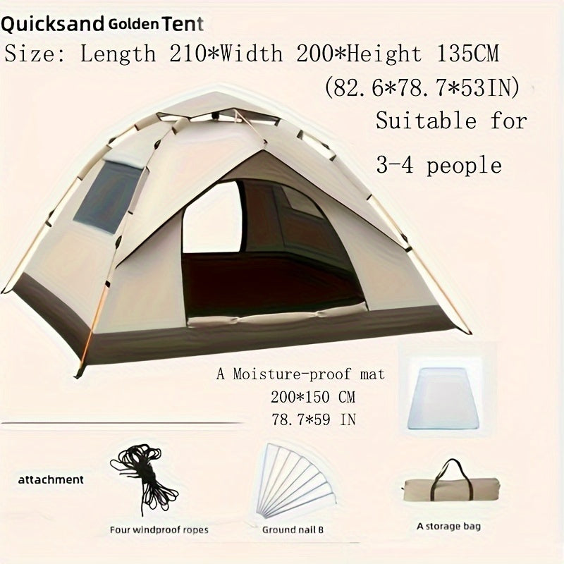 Fully Automatic And Easy To Build Outdoor Tent