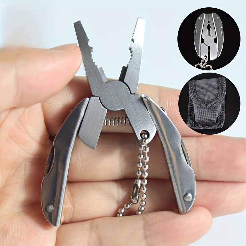 Portable Multifunctional Tool Pliers, Mini Multi-purpose Folding Pliers, Scarab Turtle Pliers.