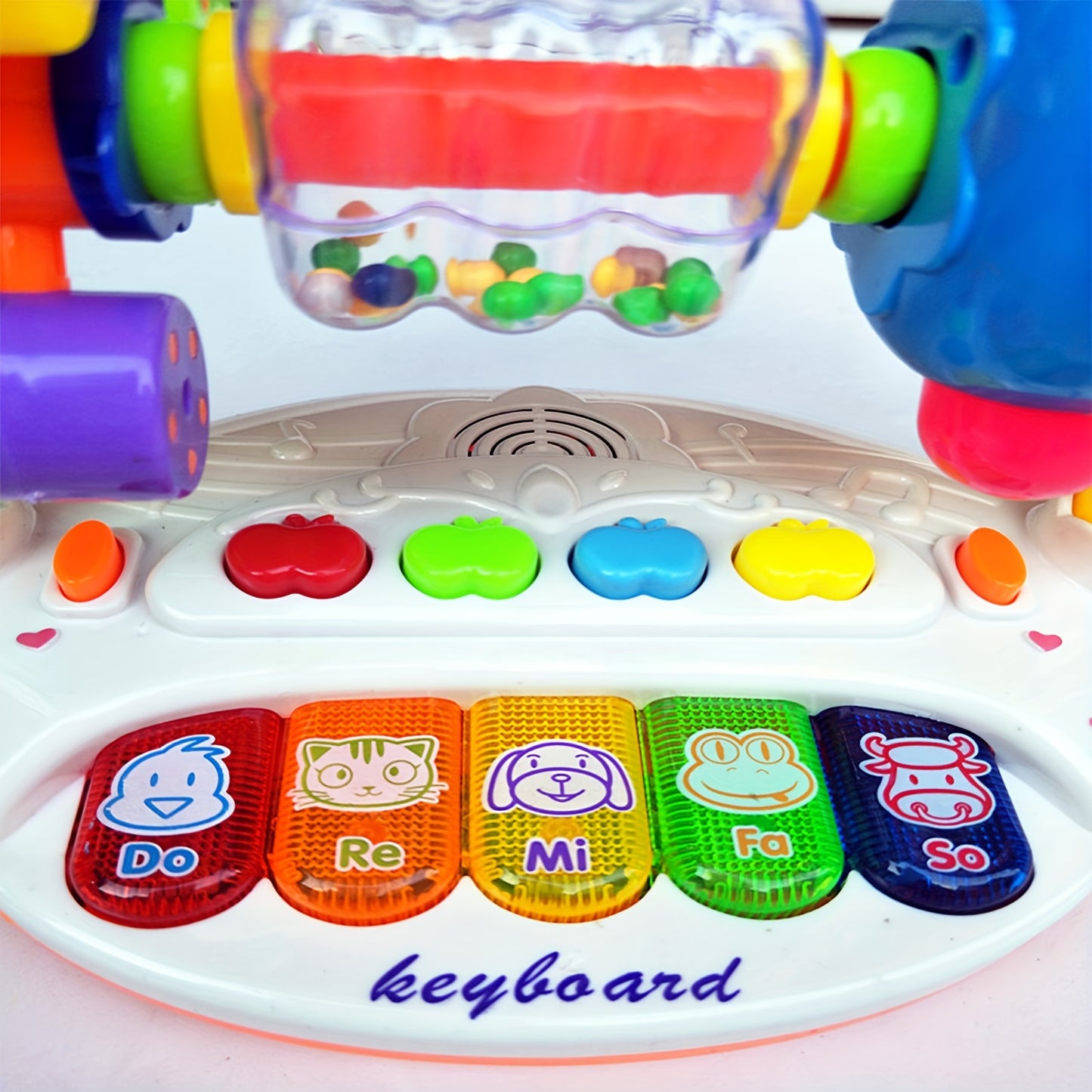 educational piano keyboard toys, pre-loaded songs and lights for early learning and development