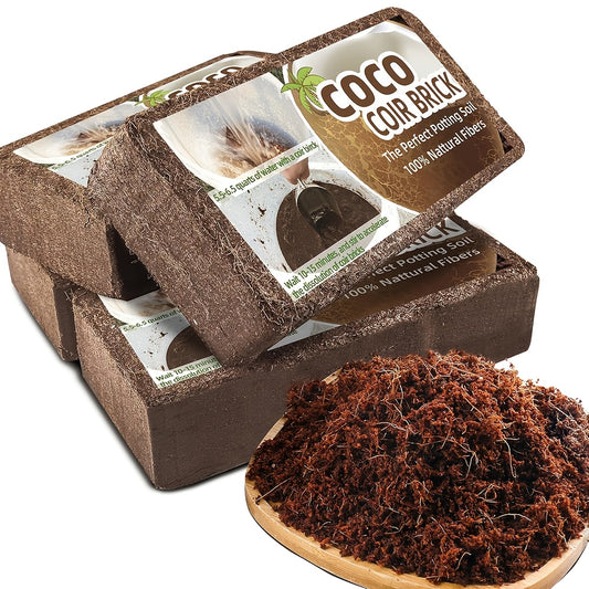 4pcs Coco Coir Fiber Brick