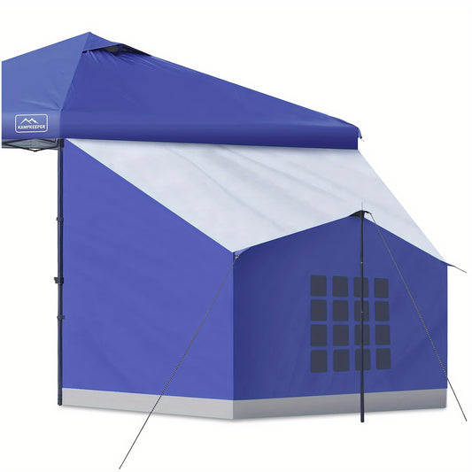 Side Tent, Camping Tent for 10' x 10' Pop Up Canopy, Easy Set Up Gazebo.