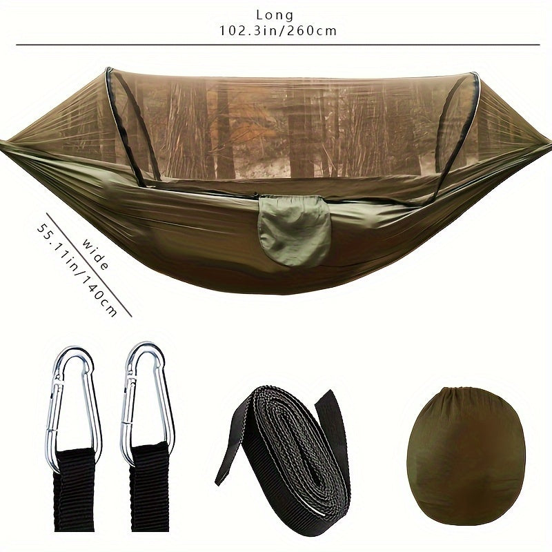 Double   Camping Hammock With Mosquito Net,