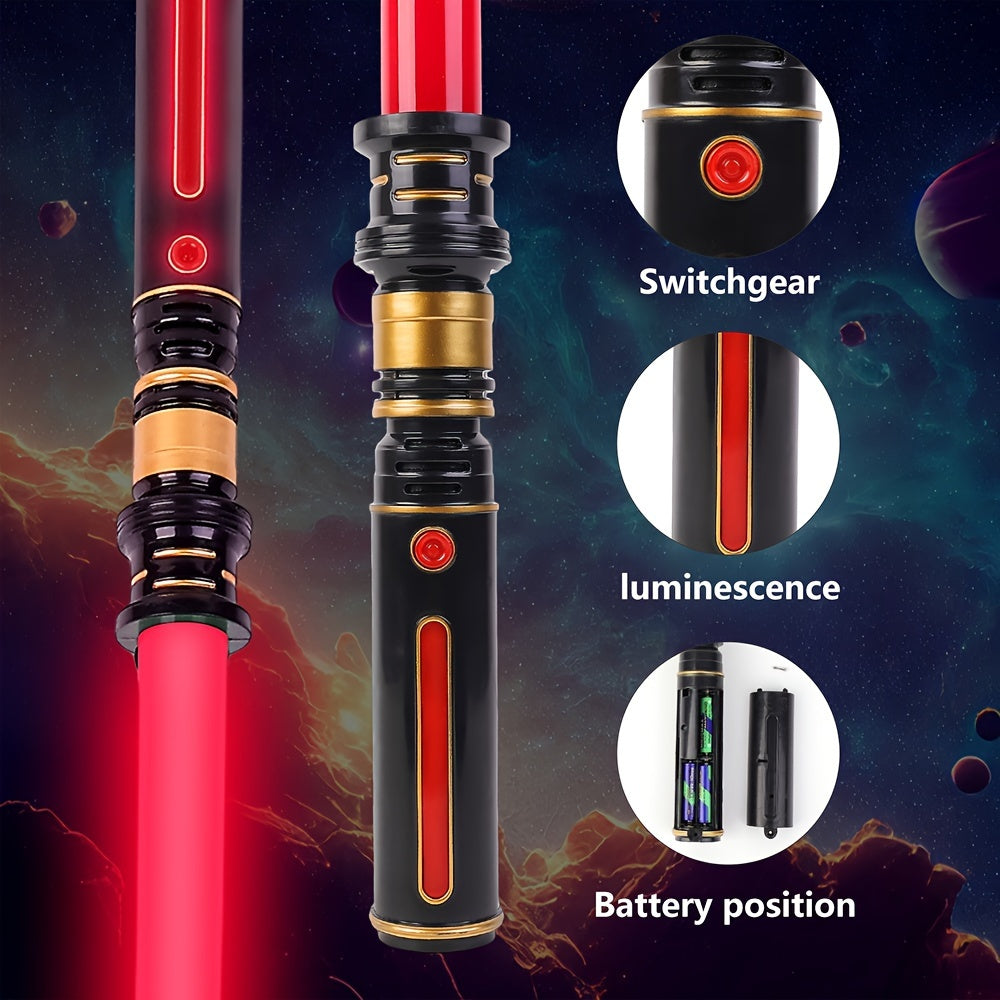 3 Pack Light Saber, For Kids With FX Sound, Expandable Light Up Saber