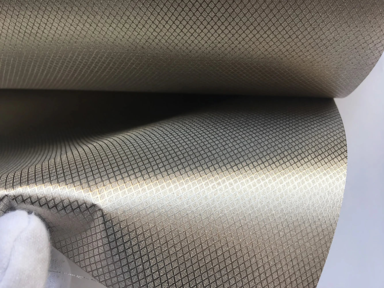 Faraday RFID Shielding Fabric Block WiFi/RF Anti-radiation Conductive Copper/Nickel EMF Protection Cloth Silver Color