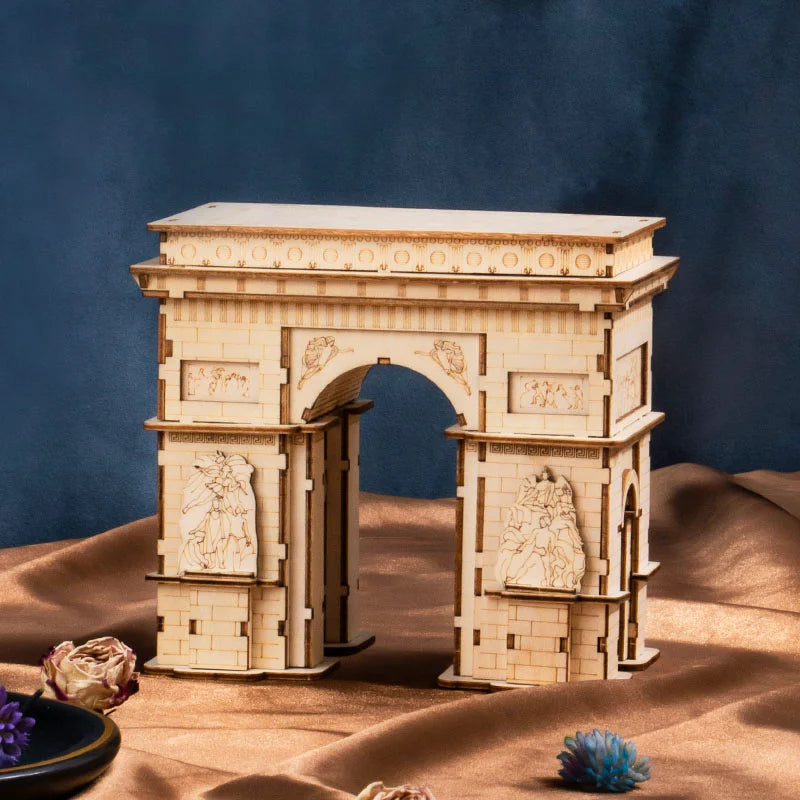 Wooden Puzzle Bridge