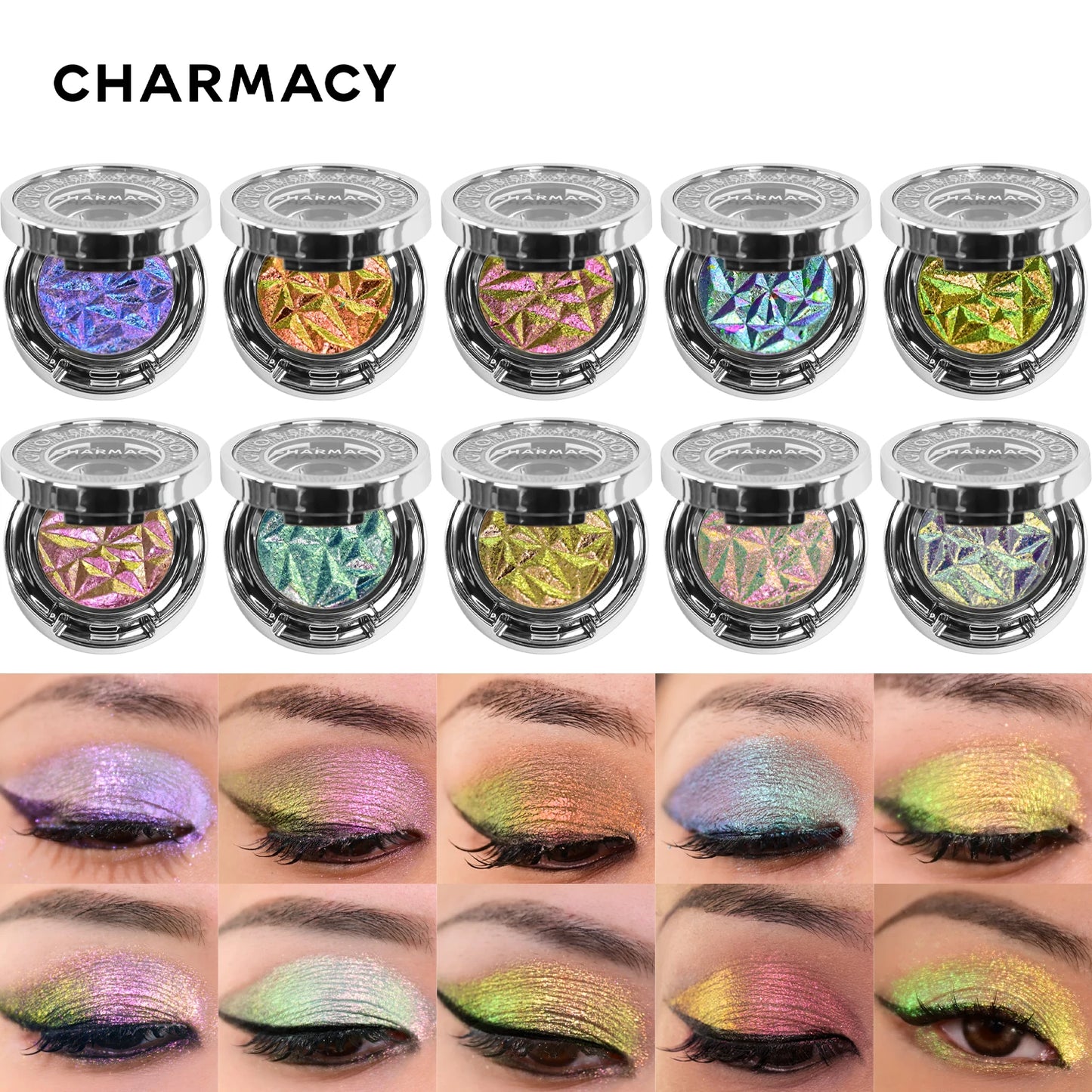 10 Multichrome Single, Eyeshadow Glitter, Duochrome