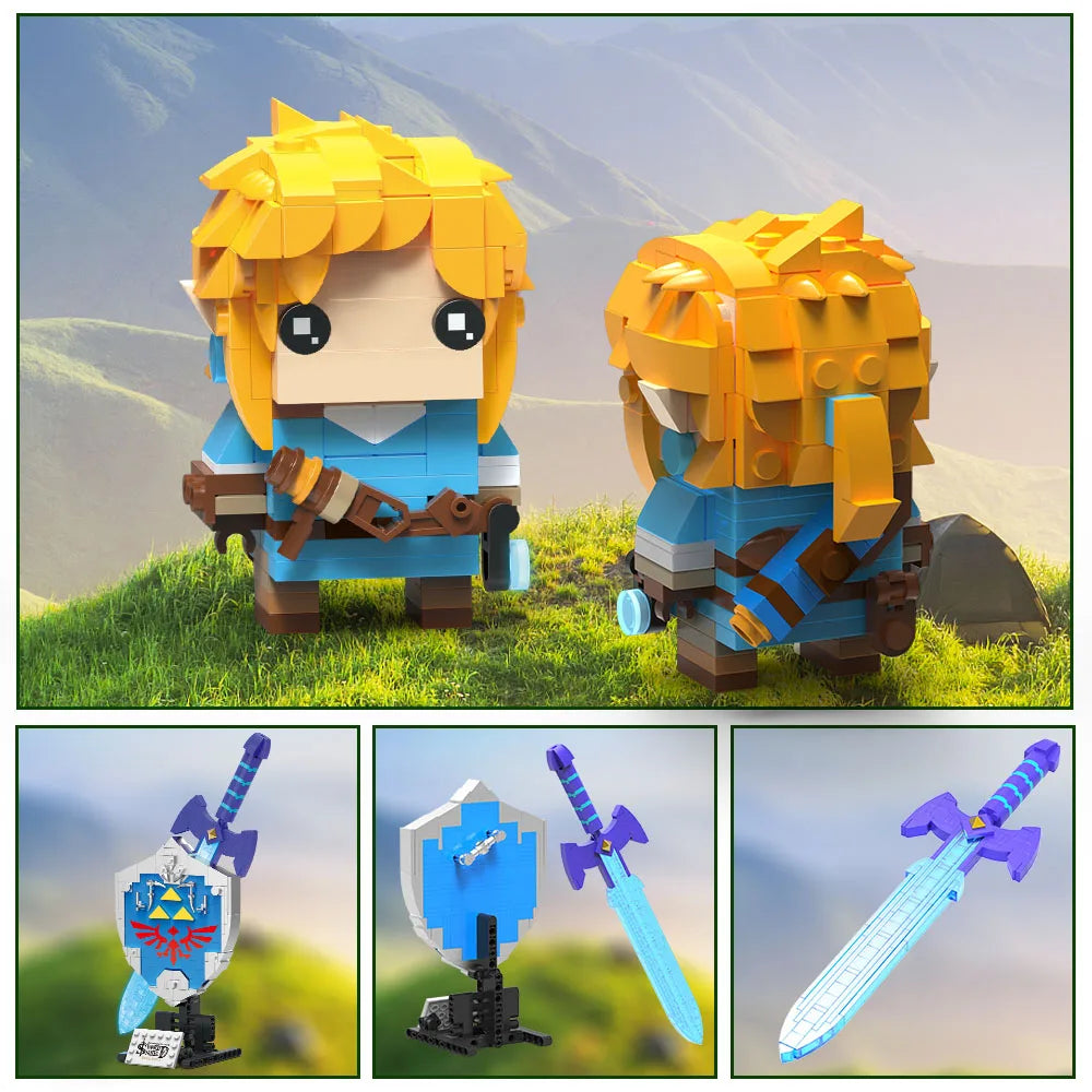 Legend The Master Sword Glowing Building Set