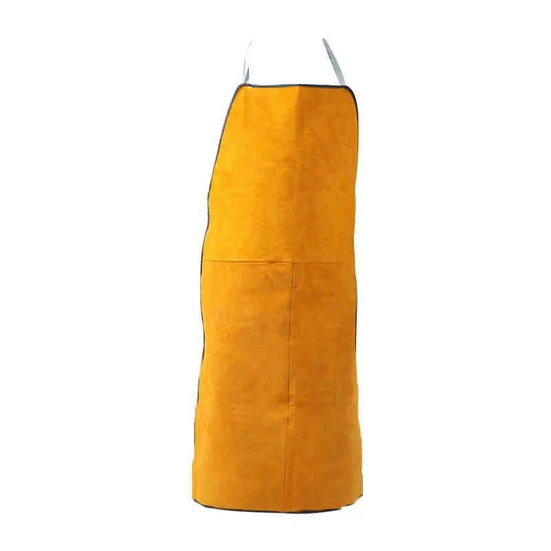 Leather Welder Apron Heavy Duty Flame Retardant Welding Work Apron.