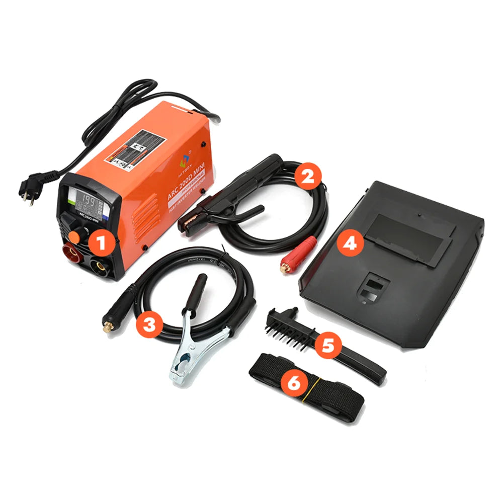 ARC200D Welding Machine 2 in 1 ARC MMA LIFT TIG MINI IGBT Inverter Protable Home Welder 220V 10-200A