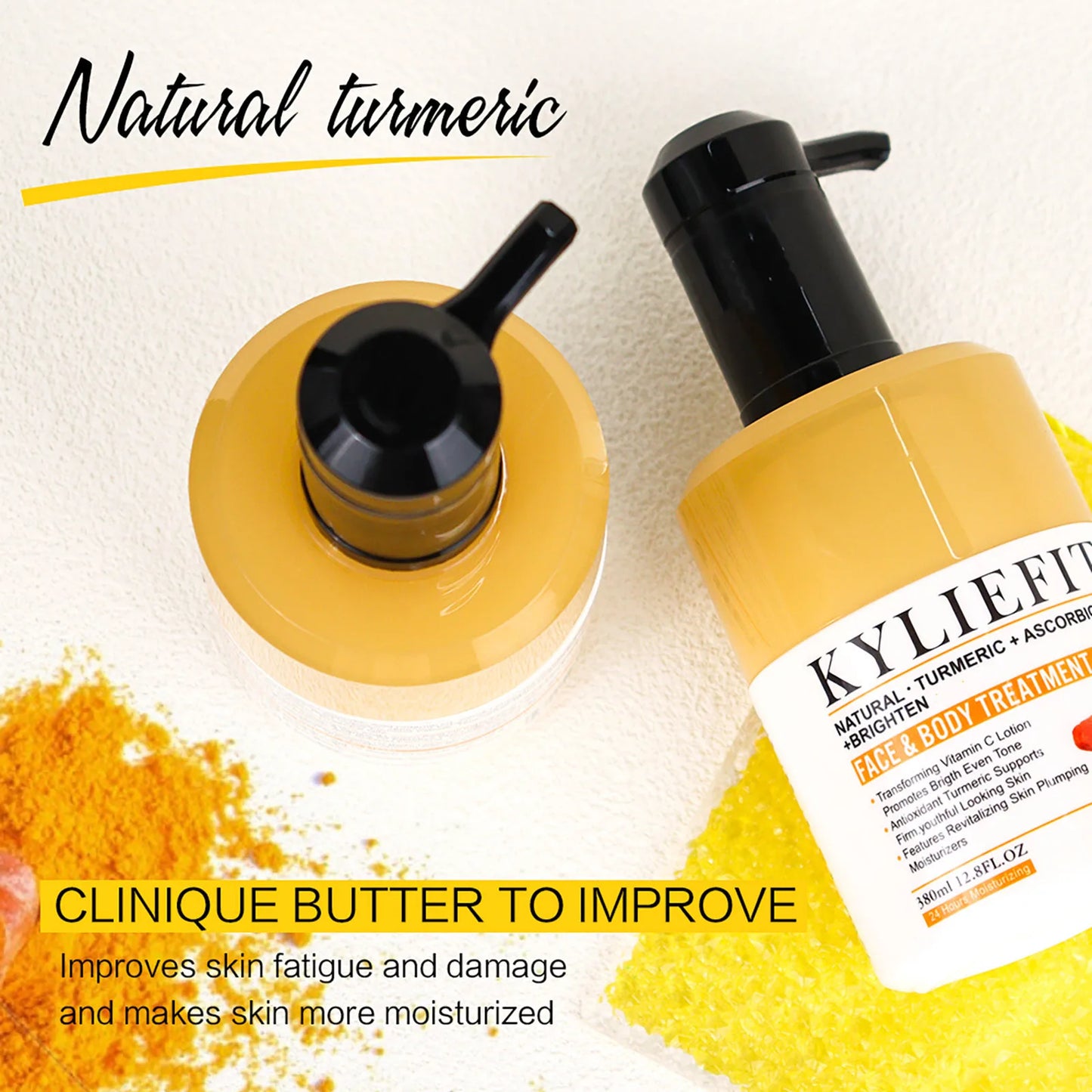 Turmeric Body Cream for Face & Body