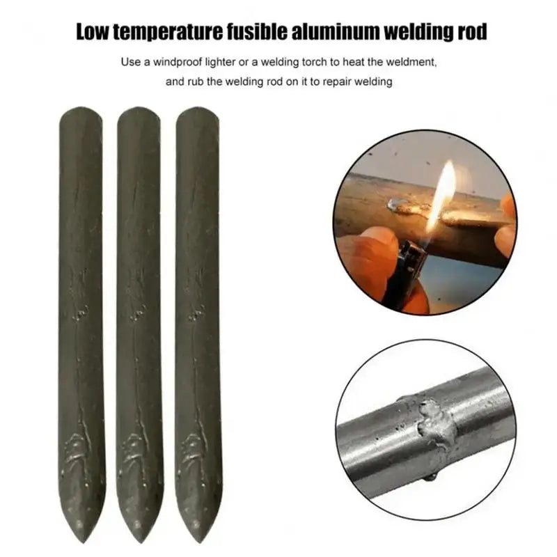 Easy Melt Low Temperature Welding Rods Stainless Steel Copper Iron Solder Rod for Soldering Aluminum.