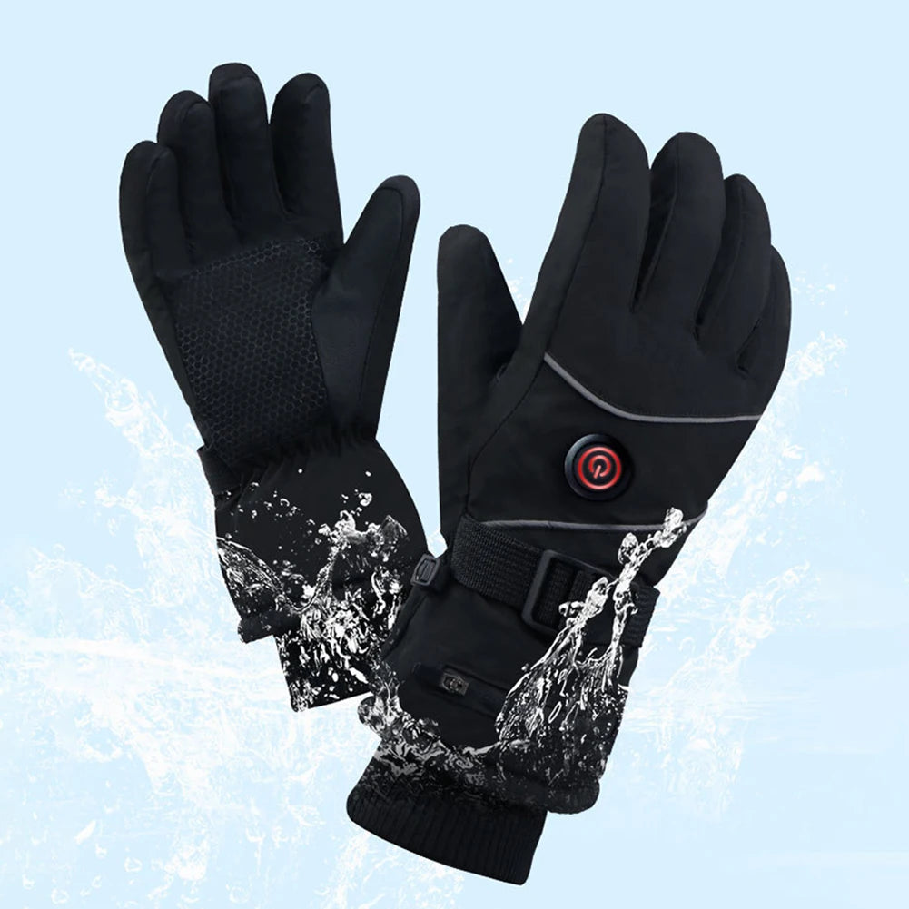 Rechargeable Heated Gloves, Waterproof