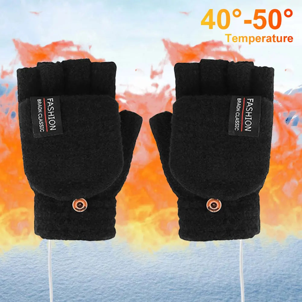 Heating Gloves Adjustable Temperature, Rechargeable