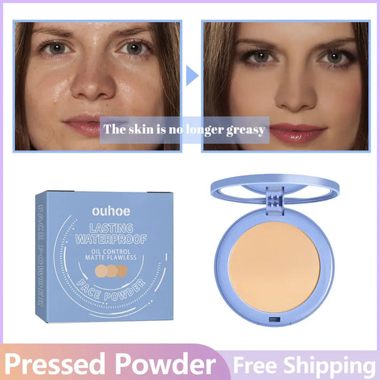 Natural Color 3PCS Powder, Waterproof