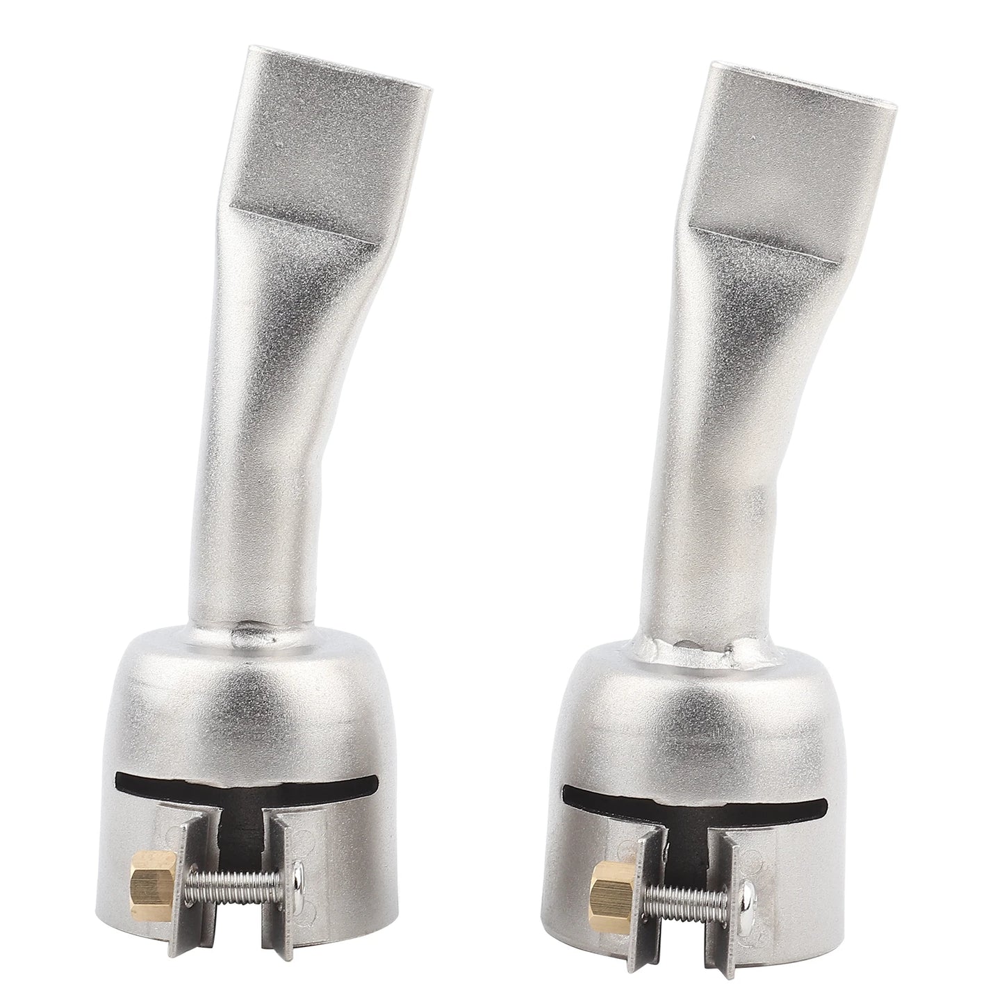 2Pcs Hot Air Gun Welding Nozzle Stainless Steel for PVC Plastic Sheet Soldering Accessories