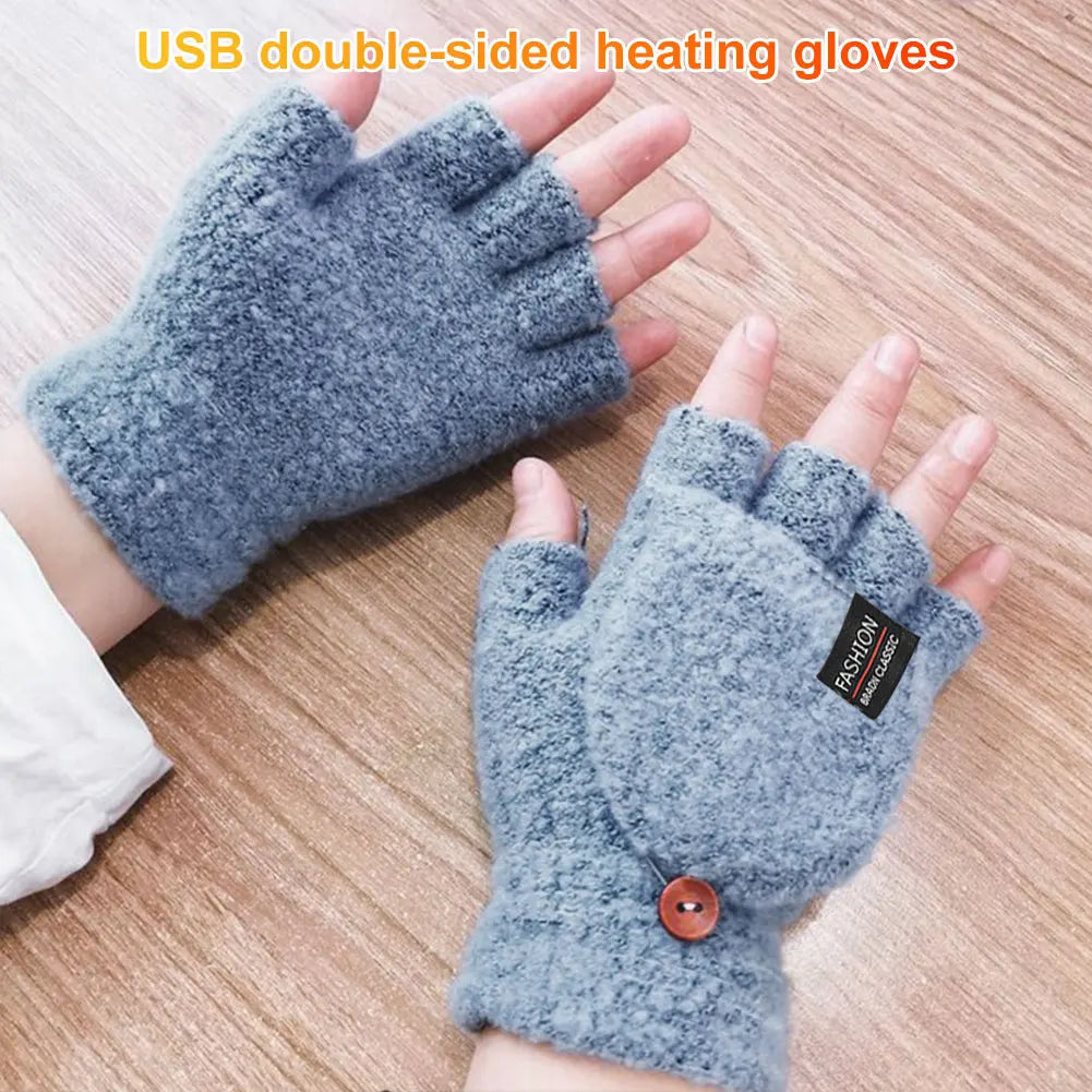 Heating Gloves Adjustable Temperature, Rechargeable