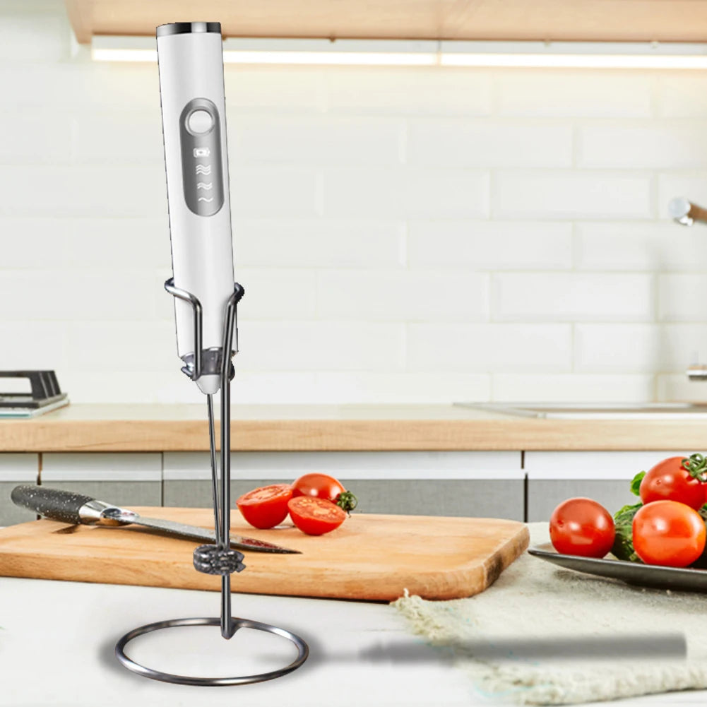 Mini Electric Wireless Whisk Mixer