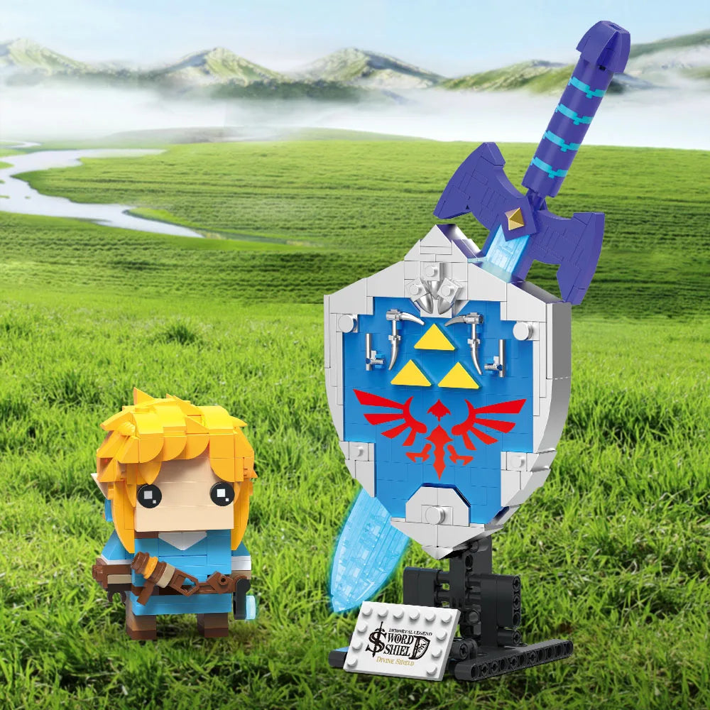 Legend The Master Sword Glowing Building Set