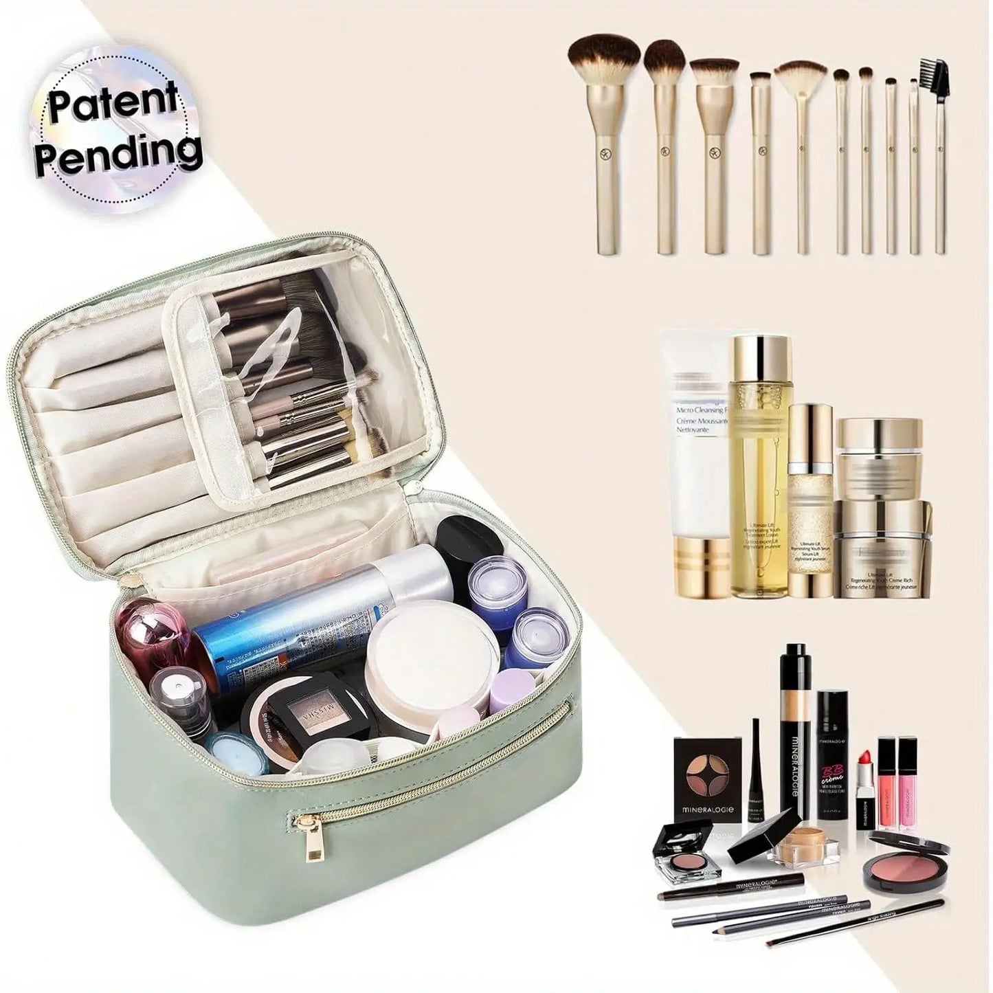 MakeUp Organizer Cosmetic Brush Bags Case for Women